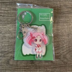 🍒🍒 Sailor Moon: Chibiusa Keychain Charm